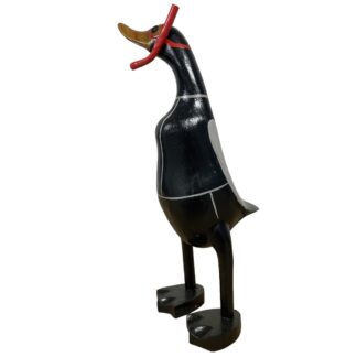 bamboo root snorkelling duck